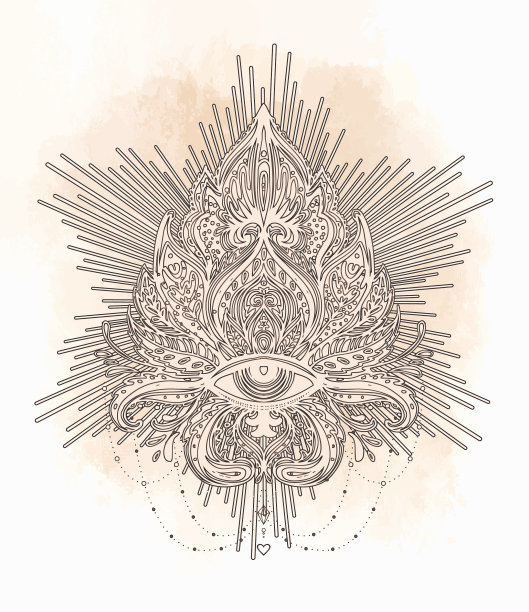 观赏莲花全视眼图片下载