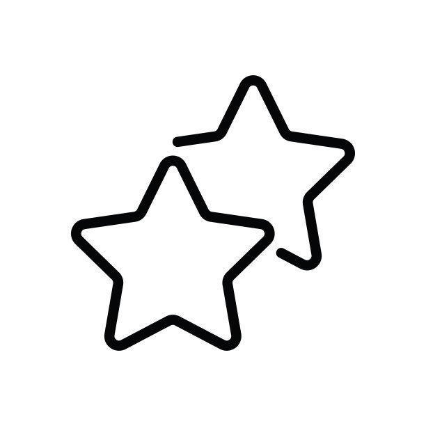 星星线条图标图片下载