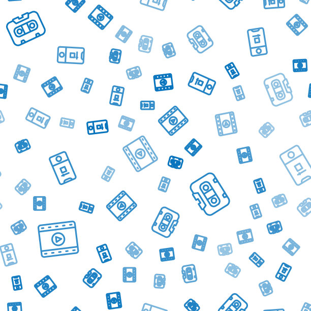 集线播放视频复古盒式磁带和录音带图片下载