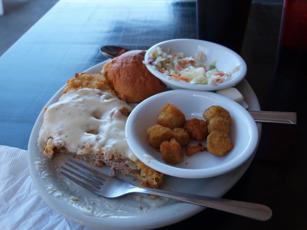 德州大小的鸡肉朋友牛排图片下载