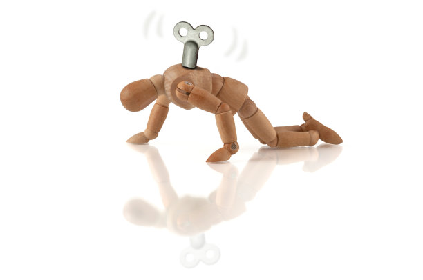 木制人体模型耗尽-外部控制键在后面图片下载