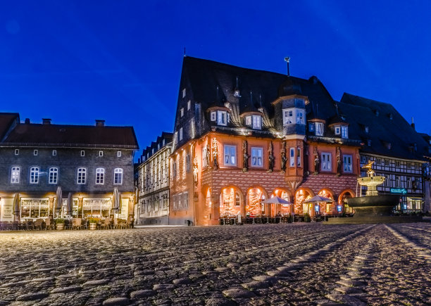 Goslar和Kaiserworth的市场图片下载