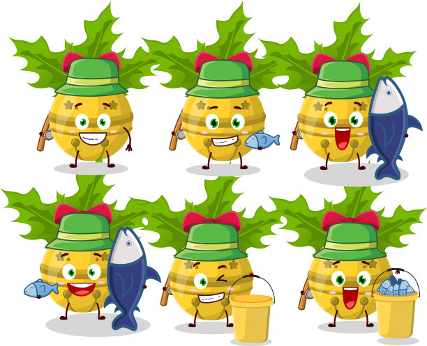 渔夫圣诞钟声卡通图片捕捉图片下载