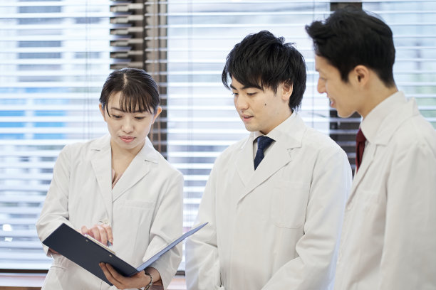 亚洲医务人员开会图片下载