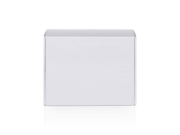 空白包装纸板盒隔离在白色的背景上准备包装设计图片下载