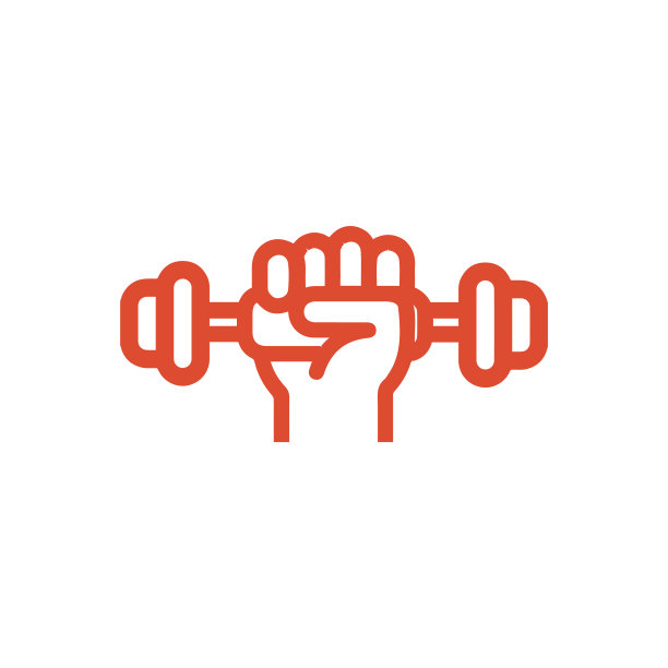 哑铃或保持健康的图标图片下载