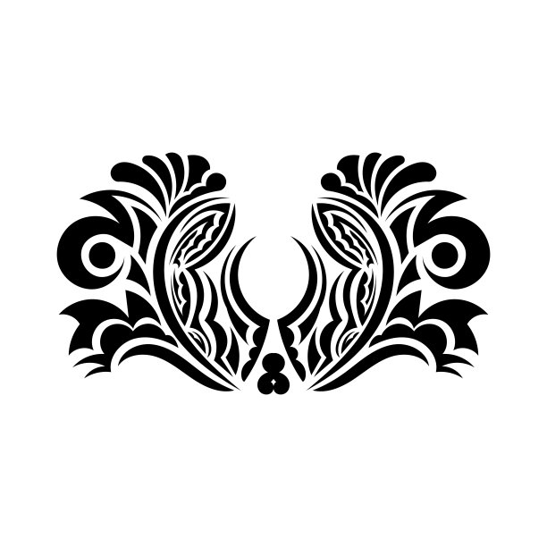 大马士革的元素。经典的豪华古典缎装饰，皇家维多利亚纹理墙纸，纺织品，包装和菜单。孤立。矢量插图。图片下载