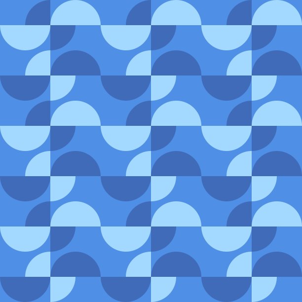 圆角抽象无缝模式-强调任何表面。图片下载