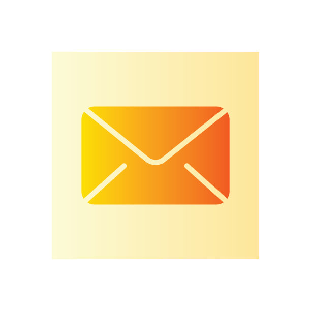 电子邮件渐变图标图片下载
