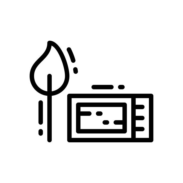 较轻的线风格图标孤立在白色背景图片下载