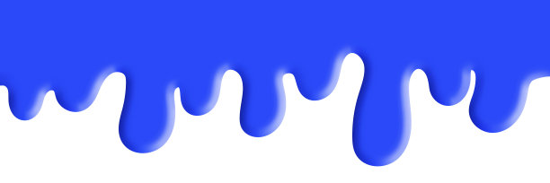 油漆滴，白色背景，矢量设计图片下载