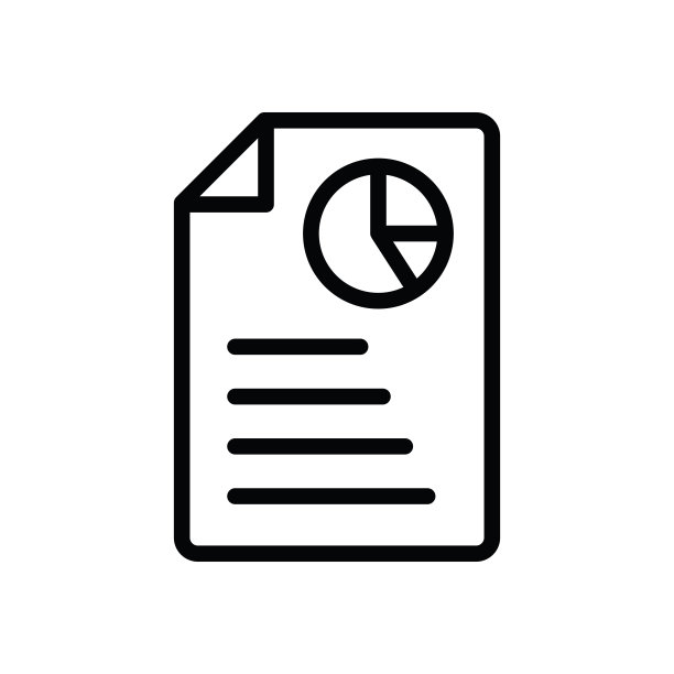 SEO报告线性图标图片下载