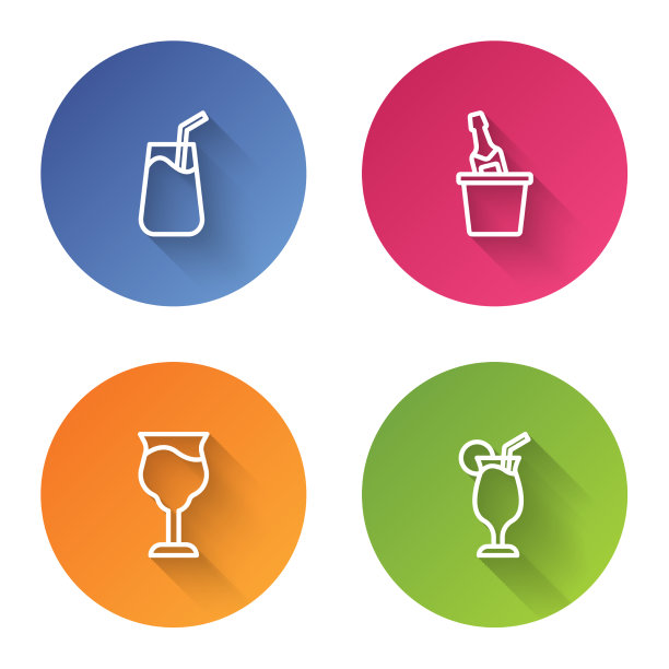 把鸡尾酒香槟放在冰桶里图片下载