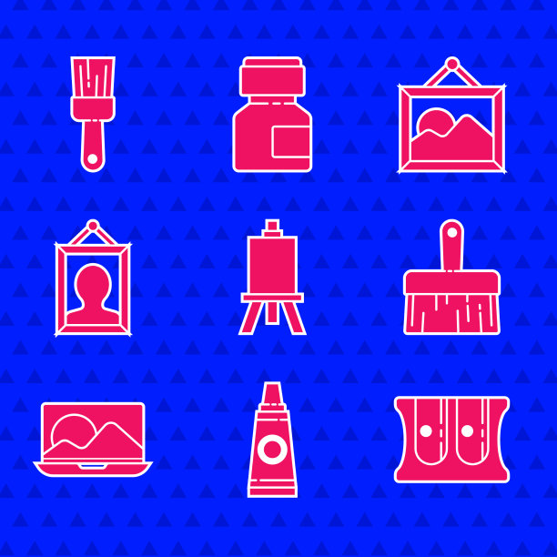 设置画架或画板管图片下载