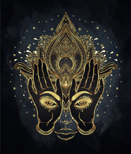 观赏莲花全视眼图片下载