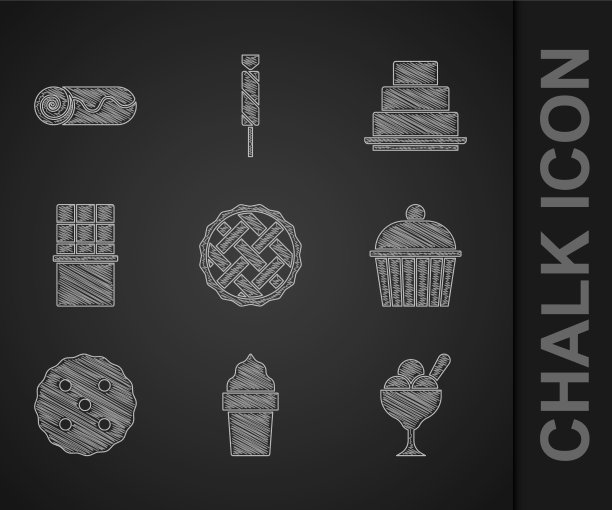 将自制派冰淇淋放入华夫饼筒中图片下载