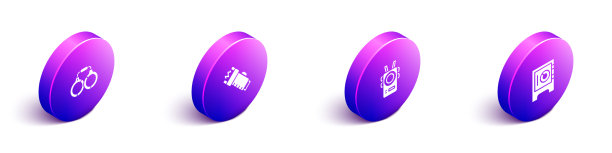 设置等距手铐警用电击器图片下载