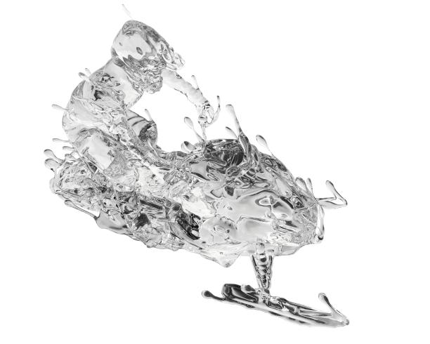 水质感雪地摩托图片下载