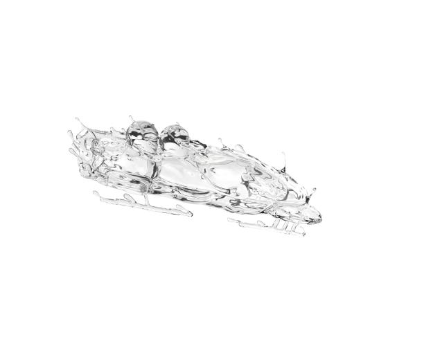 水质感钢架雪车图片下载