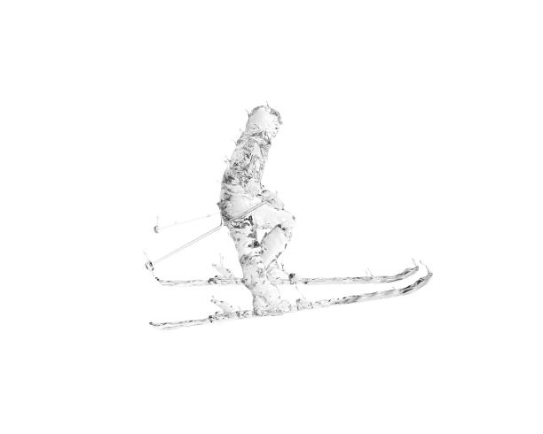 水质感速降滑雪图片下载