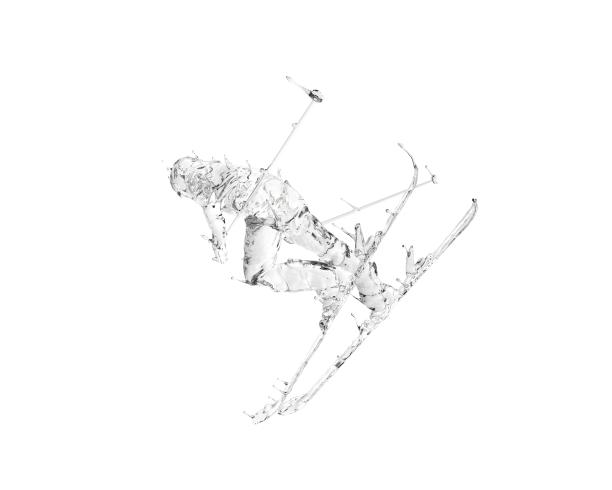 水质感速降滑雪图片下载