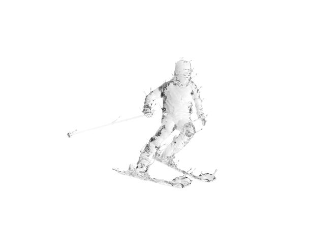 水质感速降滑雪图片下载