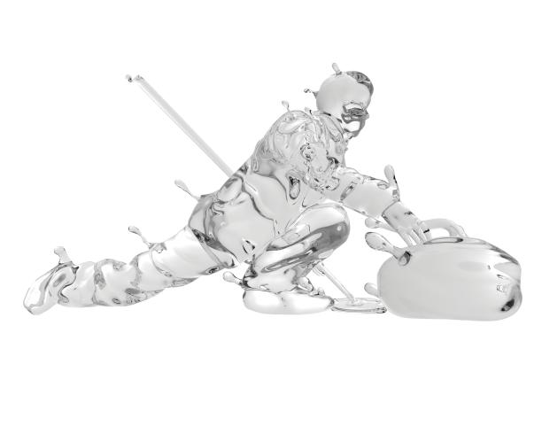 水质感冰壶运动图片下载