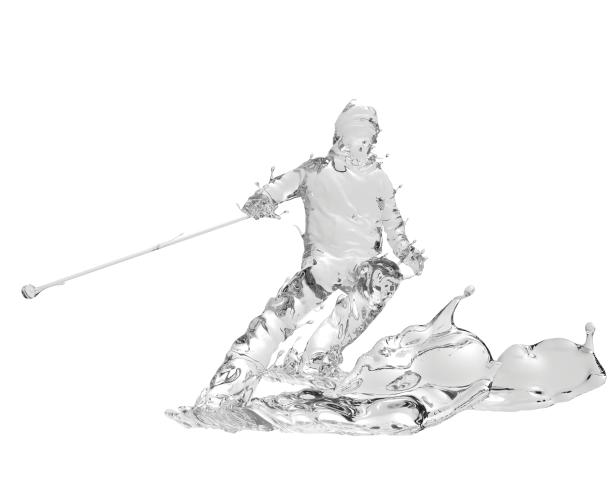 水质感速降滑雪图片下载