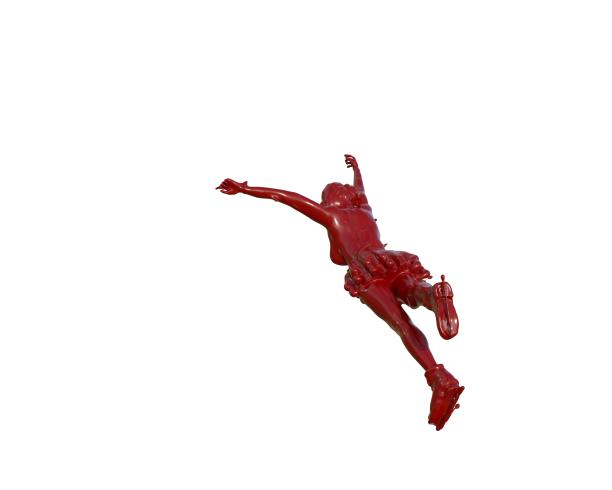 油漆质感花样滑冰图片下载