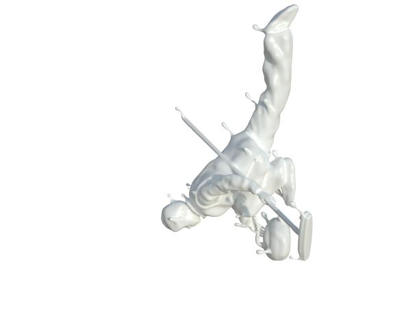 牛奶质感冰壶运动图片下载