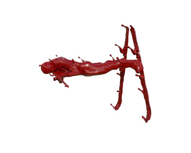 油漆质感冬季两项图片下载