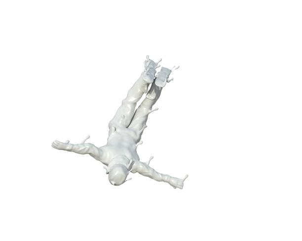 牛奶质感自由式滑雪图片下载