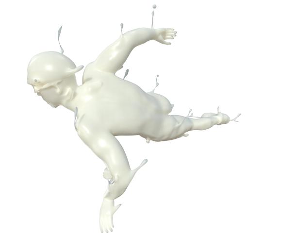 牛奶质感速度滑冰图片下载