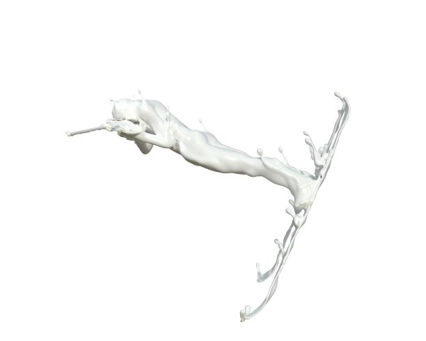 牛奶质感冬季两项图片下载