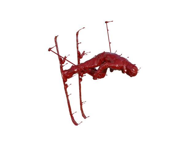 油漆质感单板滑雪图片下载