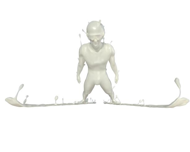 牛奶质感跳台滑雪图片下载