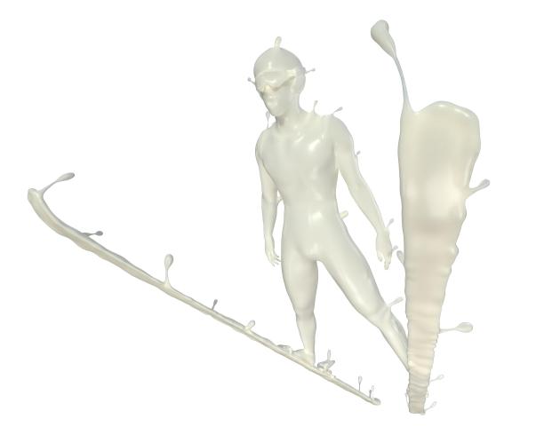 牛奶质感跳台滑雪图片下载