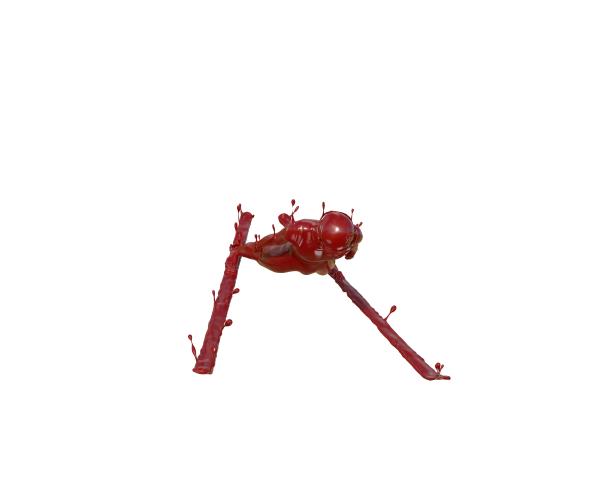 油漆质感跳台滑雪图片下载