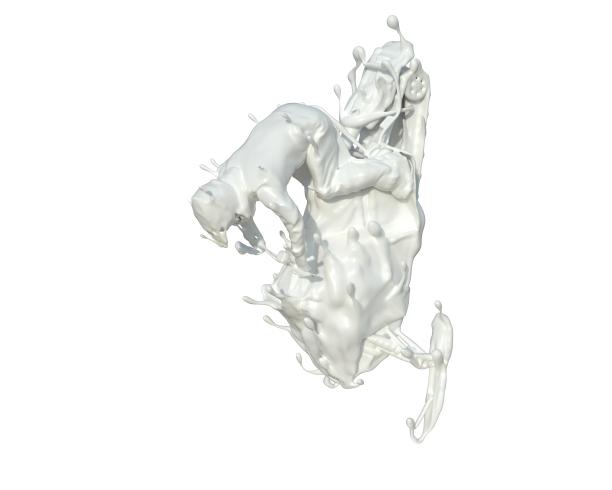 牛奶质感雪地摩托图片下载