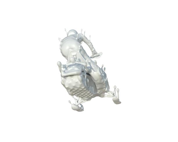 牛奶质感雪地摩托图片下载