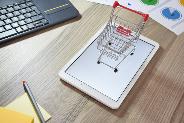 电子商务商务，网上购物概念图片下载