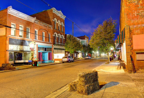 Point Pleasant，西弗吉尼亚州图片下载