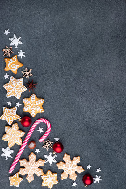 姜饼饼圣诞模板图片下载