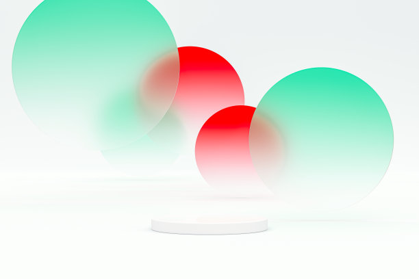 美丽时尚的散景背景与讲台的产品展示。图片下载