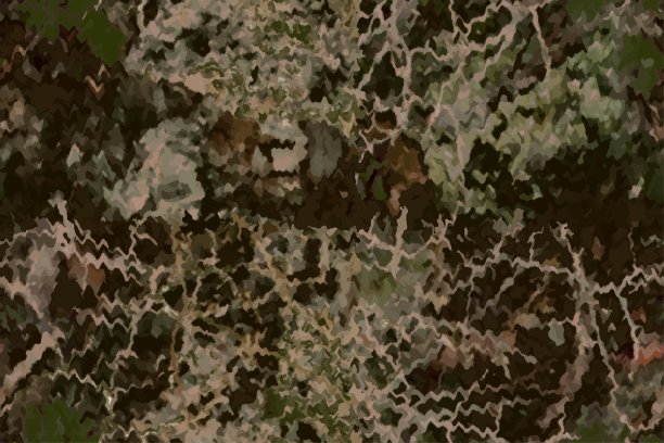 抽象无缝的棕色和绿色伪装纹理图片下载