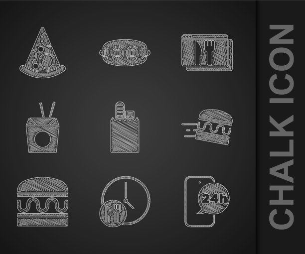 设置在线订购和配送24小时图片下载