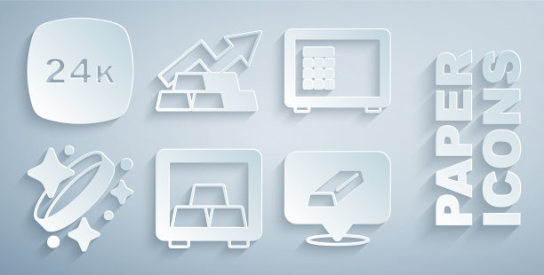 安全设置与金条金戒指生长箭图片下载