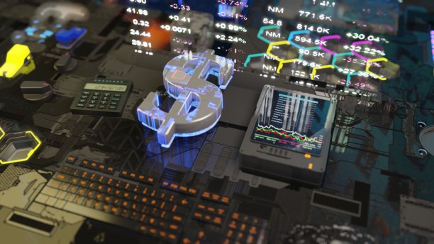 美元商业财务图表图片下载