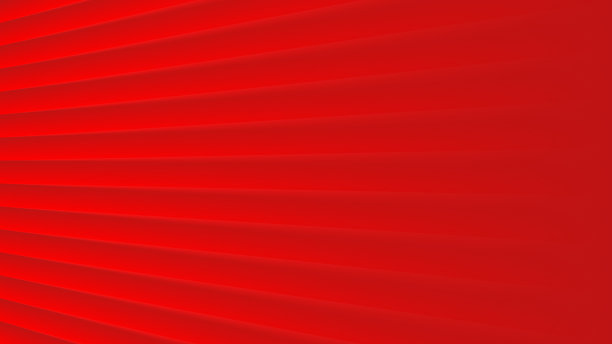 透视平滑的线条在一行红色抽象背景图片下载