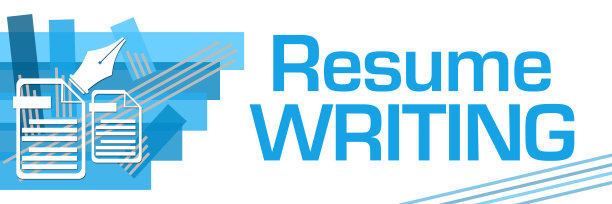 写蓝色条纹的简历图片下载